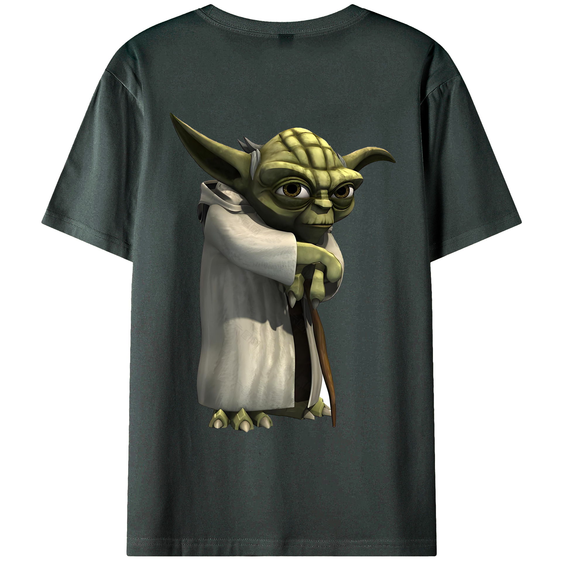 （画像用） スター・ウォーズ Star Wars 綿100％ メンズ半袖Tシャツ（バックプリント） 通気性